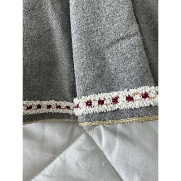 Tahari Dress Girls Size 2T Gray Lined Button Accents - Picture 6 of 7